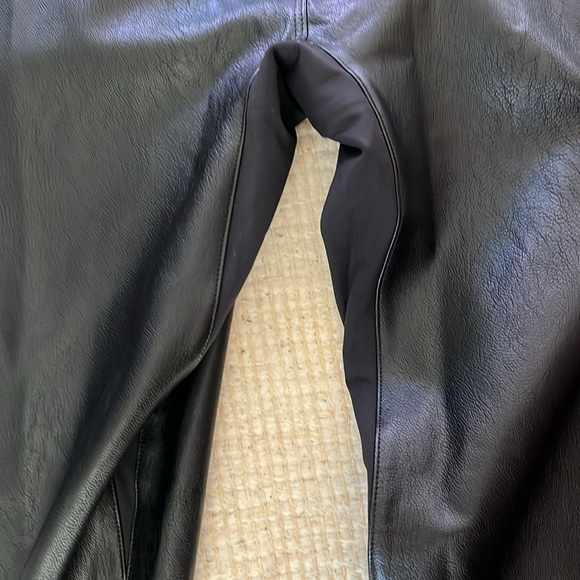 NWT Honeylove Vegan Faux Leather Leggings Shapewear | Black | M - Picture 14 of 14